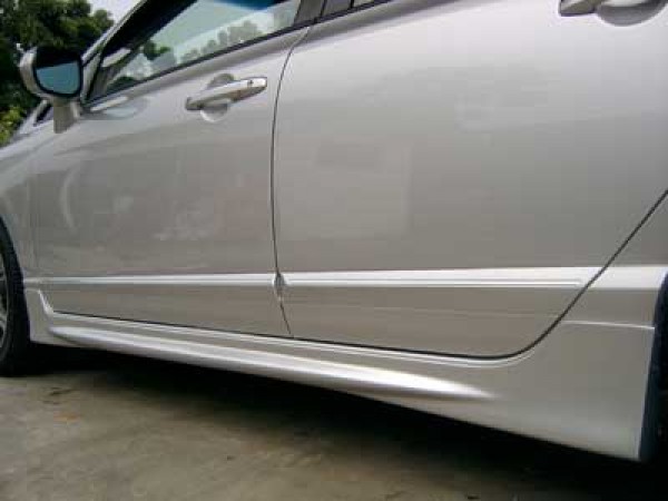 Mugen side skirts honda civic #5