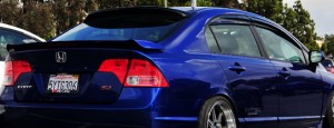 06-11 Honda Civic 4dr Roof and Mugen Visors