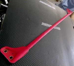 JDM Civic EK9 Front Red Strut Tower Bar