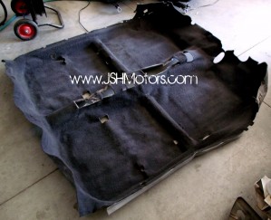 JDM 92-95 Civic EG6 SiR Black RHD Carpet