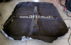 JDM 92-95 Civic EG6 SiR Black RHD Carpet