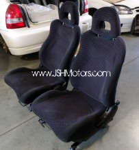 JDM Eg6 SiR-S Checkered Black Interior Conversion