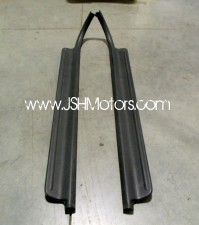 92-95 Civic Black Door Sill Set