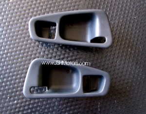 JDM Eg6 Black Door Handle Covers RHD