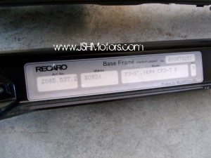 JDM Accord Recaro Seat Rail CF4-9