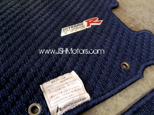 JDM Integra DC5 Type R Blue Floor Mats Set