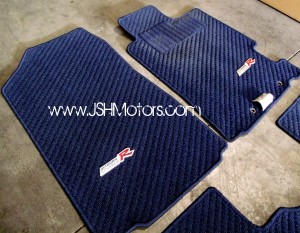 JDM Integra DC5 Type R Blue Floor Mats Set