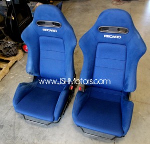 JDM Dc5 Integra Type R Blue Recaro Seats