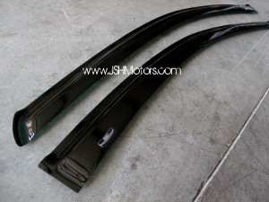 06-11 2 Door Honda Civic Door Visors