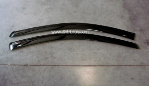 06-11 2 Door Honda Civic Door Visors