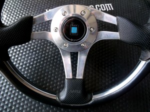 Nardi 4 Leather Wrap Steering Wheel