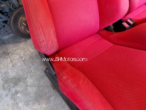 JDM Civic Ek9 Red Recaro Seats