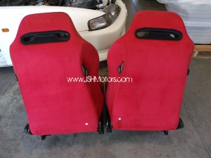 JDM Civic Ek9 Red Recaro Seats