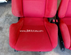 JDM Civic Ek9 Red Recaro Seats