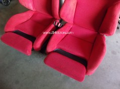 JDM Ep3 Civic Type R Red Recaro Seats