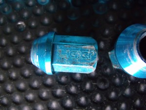Honda Ligier Blue Aluminum Lug Nuts