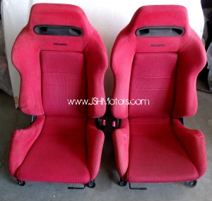 JDM ITR Integra Dc2 Red Recaro Seats