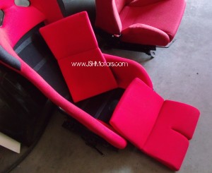 JDM Civic EK9 Red Bride & Recaro Seats