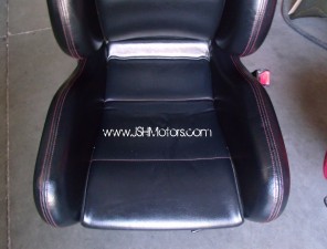 JDM Civic EK9 Red Recaro & Bride Brix II Seat Set