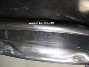 Euro R Accord / TSX Fender Liner Splash Guard