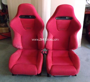 JDM Ep3 Civic Type R Red Recaro Seats