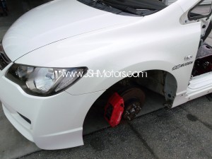 JDM Civic FD2 Type R Front End Conversion