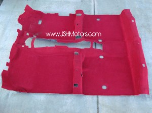 JDM FD2 Type R Red Floor Carpet