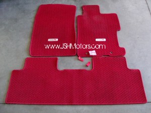 JDM Civic FD2 Type R Red Floor Mats