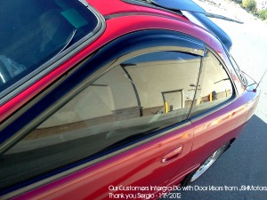 94-01 Acura integra 2 Door Window Visors