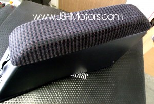 JDM Civic Eg6 SiR Long Arm Rest Black Checkered