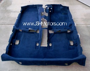 JDM Integra Dc5 Type R Blue Carpet