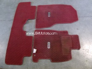 JDM Civic Ep3 Type R Right Hand Drive Red Floor Mat Set