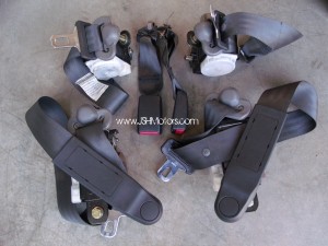 Civic Ek9 Dark Grey OEM Front & Rear Seat Belts