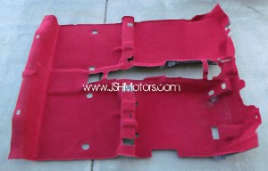 JDM FD2 Type R Red Floor Carpet