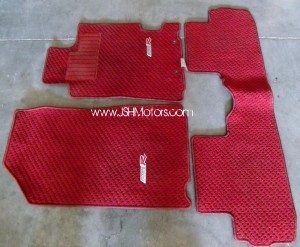 JDM Integra DC5 Type R Red Floor Mats 