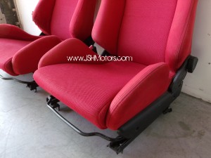 JDM Dc5 Integra Type R Red Recaro Seats