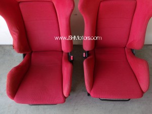 JDM Dc5 Integra Type R Red Recaro Seats