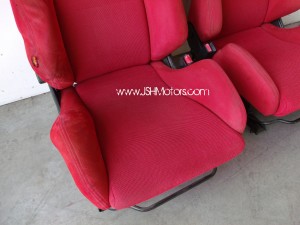 JDM Dc5 Integra Type R Red Recaro Seats