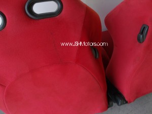 JDM Dc5 Integra Type R Red Recaro Seats
